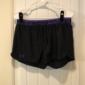 black under armour shorts